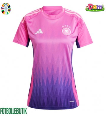 Tyskland Bortatröja Kvinnor EM 2024 Kortärmad